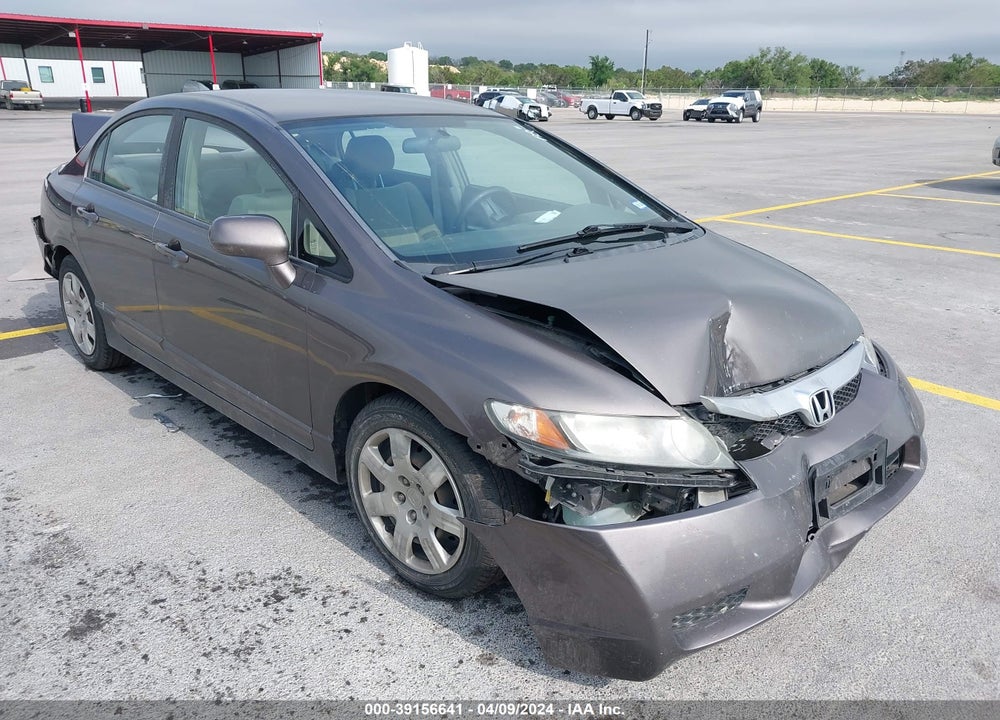 2011 HONDA CIVIC LX VIN: 19XFA1F58BE039803