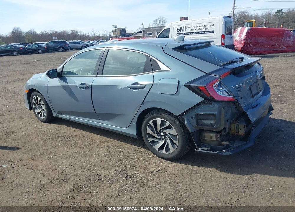 2018 HONDA CIVIC LX VIN: SHHFK7H25JU413603