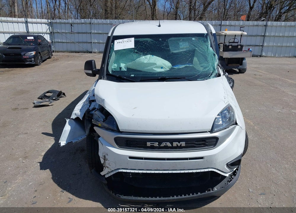 2022 RAM PROMASTER CITY CARGO VAN VIN: ZFBHRFAB9N6X83810