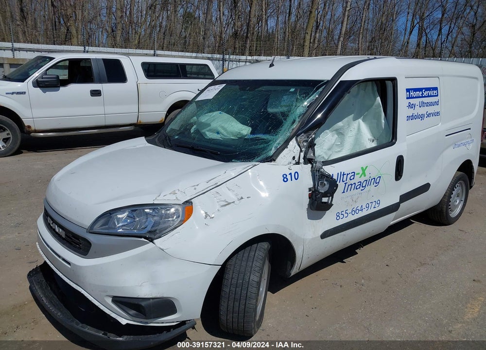 2022 RAM PROMASTER CITY CARGO VAN VIN: ZFBHRFAB9N6X83810