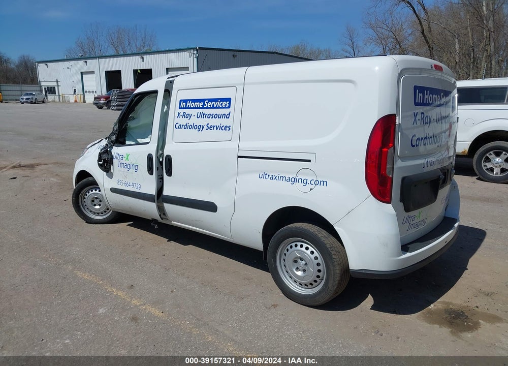 2022 RAM PROMASTER CITY CARGO VAN VIN: ZFBHRFAB9N6X83810