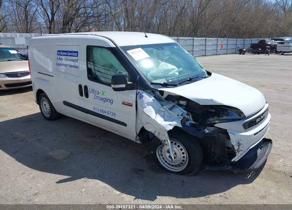 2022 RAM PROMASTER CITY CARGO VAN VIN: ZFBHRFAB9N6X83810
