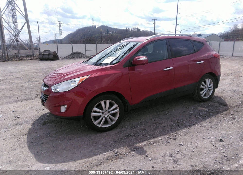 2013 HYUNDAI TUCSON LIMITED VIN: KM8JU3AC0DU764363