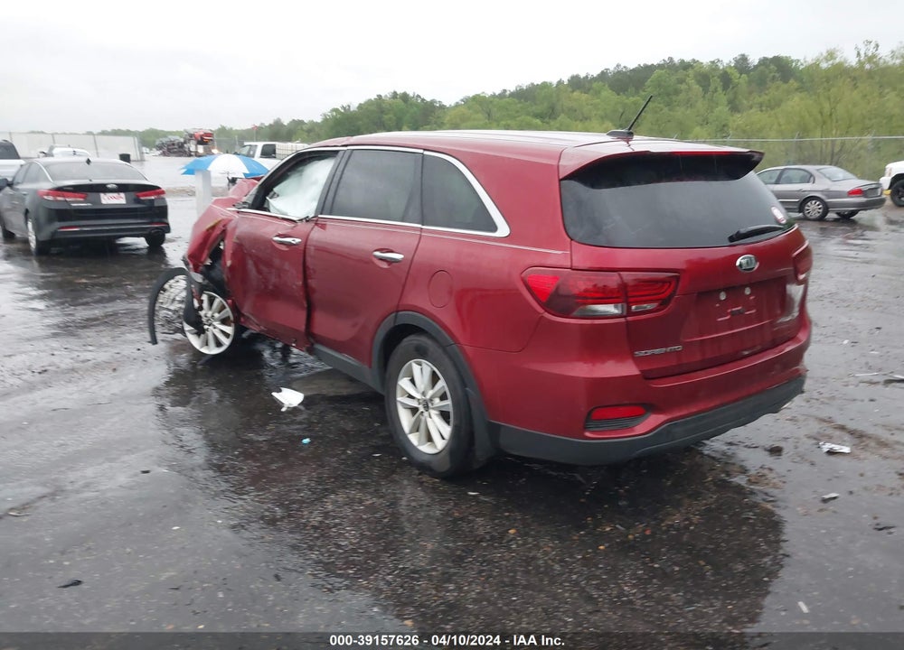 2019 KIA SORENTO 2.4L LX VIN: 5XYPG4A34KG510567
