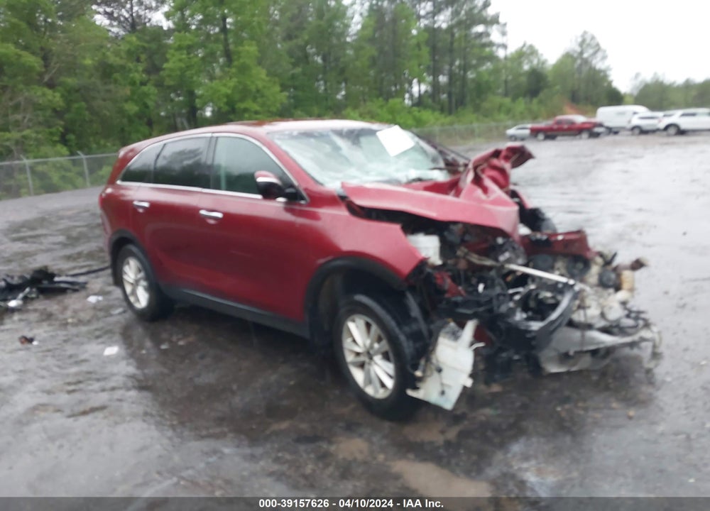 2019 KIA SORENTO 2.4L LX VIN: 5XYPG4A34KG510567