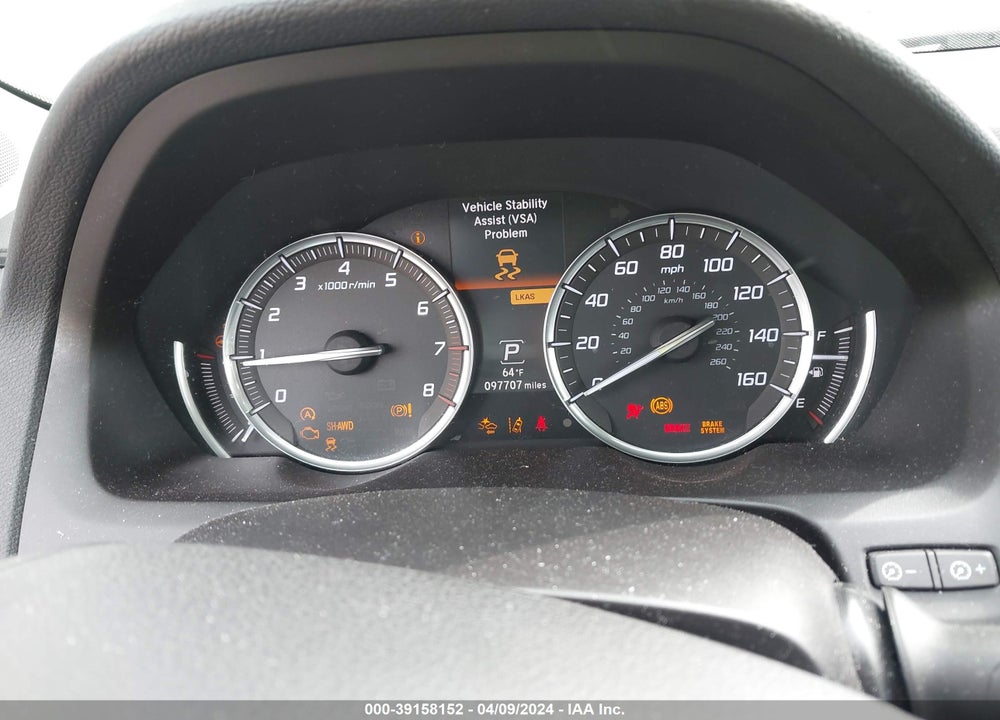 2015 ACURA TLX V6 TECH VIN: 19UUB3F52FA010369