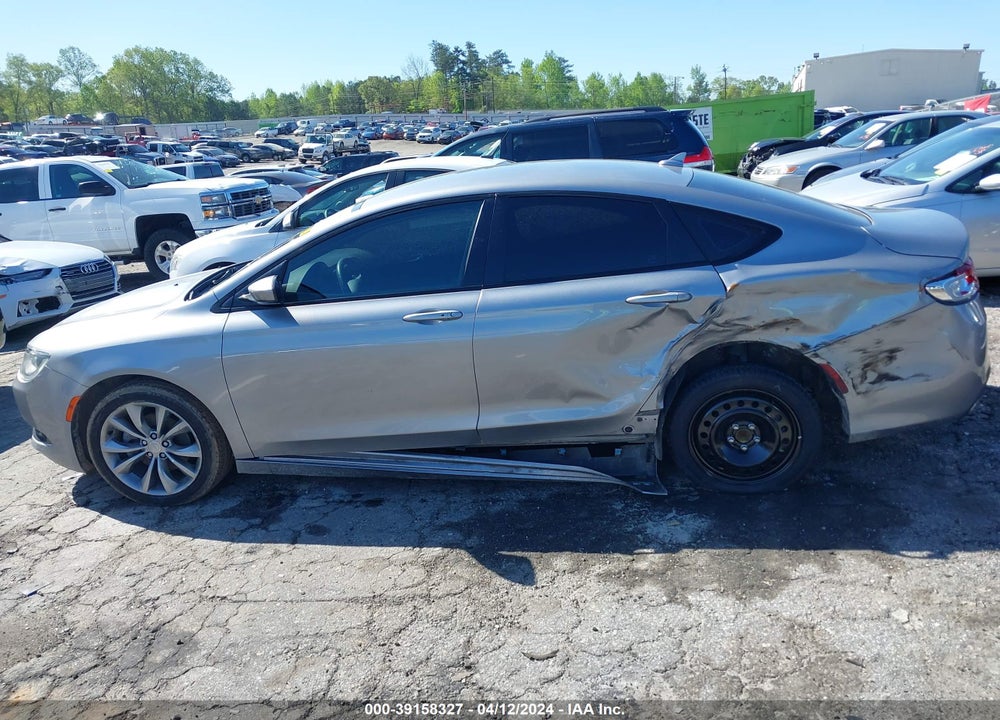 2016 CHRYSLER 200 S VIN: 1C3CCCBBXGN107997