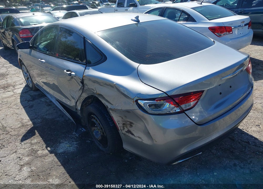 2016 CHRYSLER 200 S VIN: 1C3CCCBBXGN107997