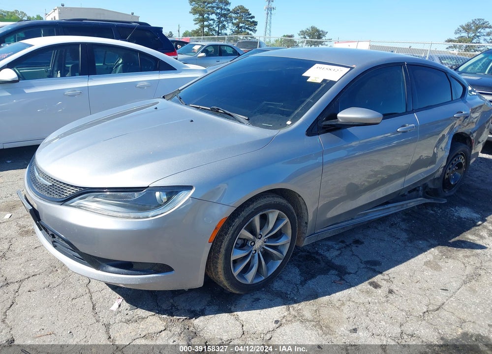 2016 CHRYSLER 200 S VIN: 1C3CCCBBXGN107997