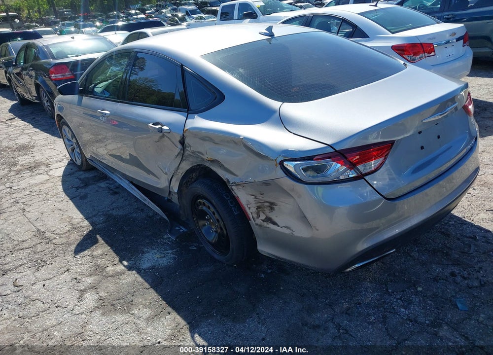 2016 CHRYSLER 200 S VIN: 1C3CCCBBXGN107997