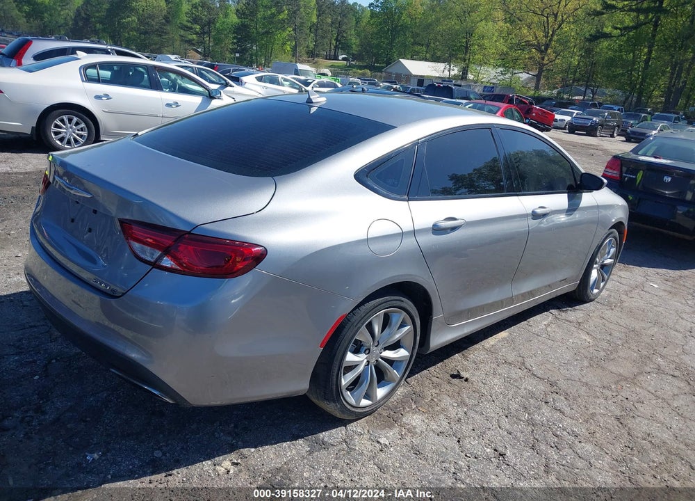 2016 CHRYSLER 200 S VIN: 1C3CCCBBXGN107997