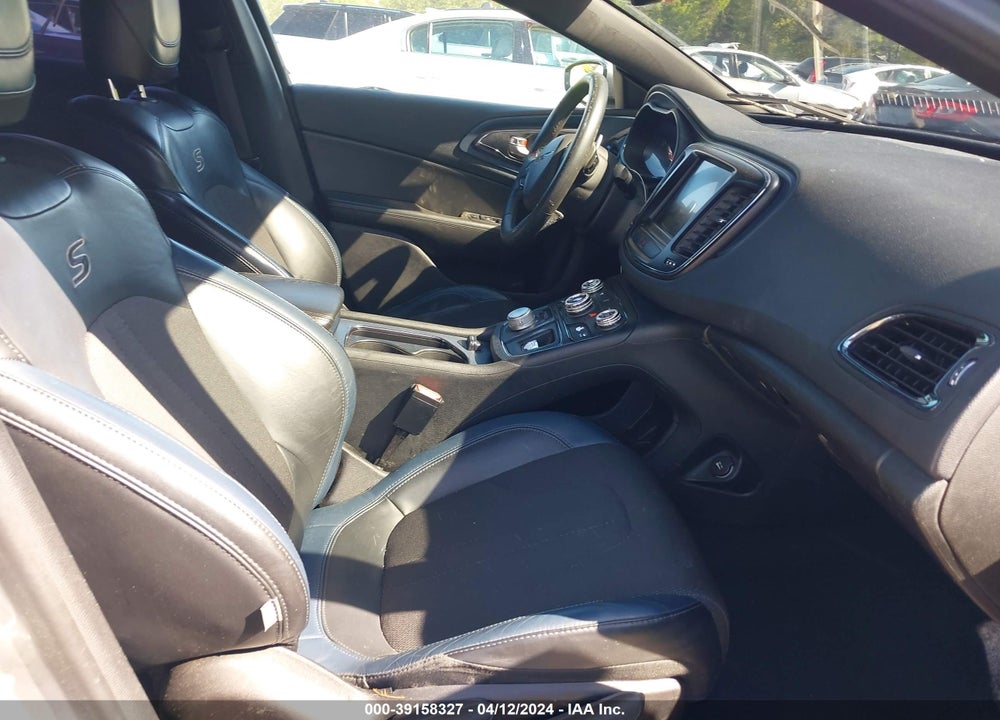2016 CHRYSLER 200 S VIN: 1C3CCCBBXGN107997