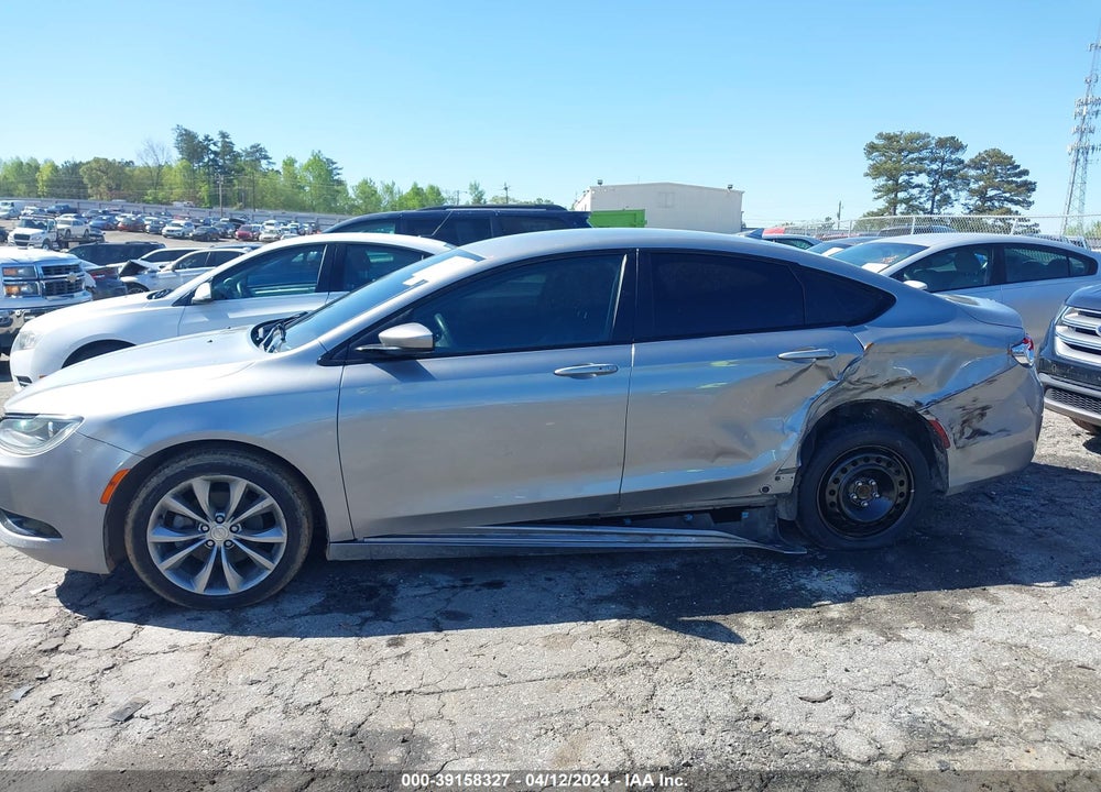 2016 CHRYSLER 200 S VIN: 1C3CCCBBXGN107997