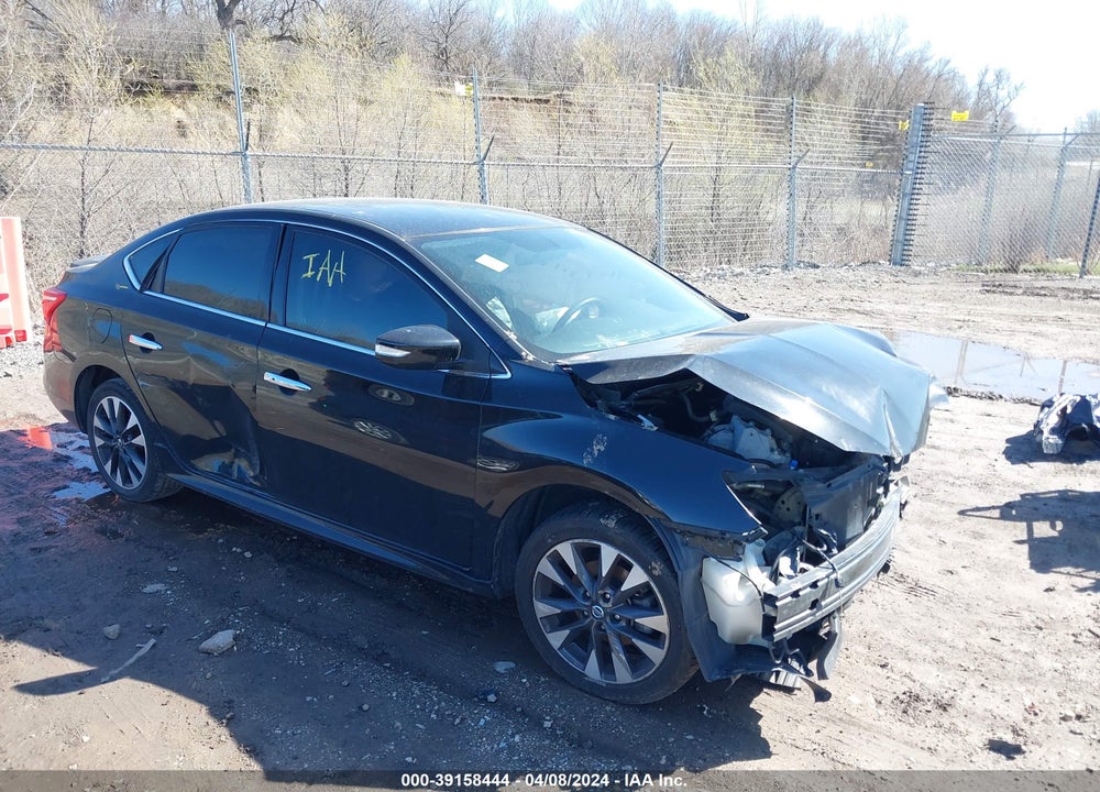 2019 NISSAN SENTRA SR VIN: 3N1AB7AP7KY300763