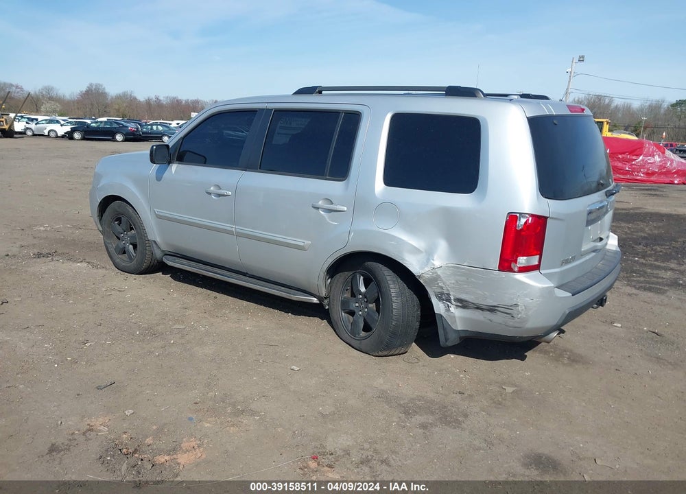 2009 HONDA PILOT EX-L VIN: 5FNYF48629B040287