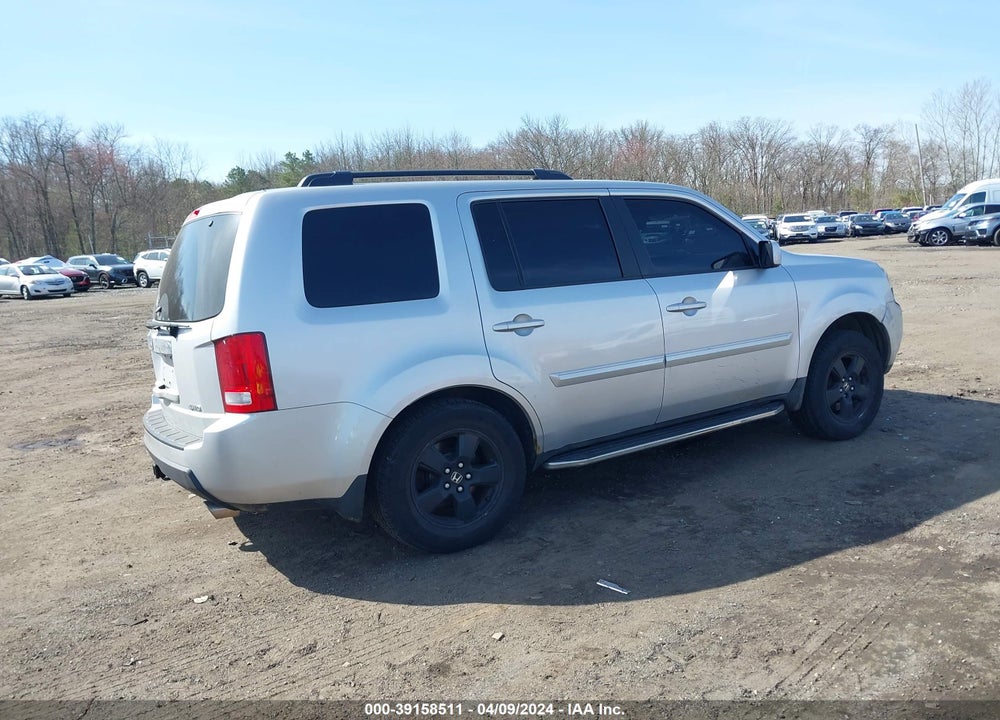 2009 HONDA PILOT EX-L VIN: 5FNYF48629B040287