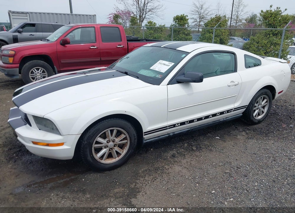 2008 FORD MUSTANG V6 DELUXE/V6 PREMIUM VIN: 1ZVHT80N685192167