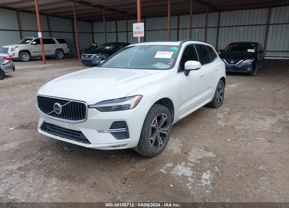 2022 VOLVO XC60 B5 MOMENTUM VIN: YV4L12DK7N1940179