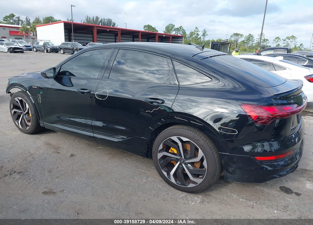 2023 AUDI E-TRON SPORTBACK PREMIUM PLUS S LINE QUATTRO VIN: WA12AAGE3PB024928