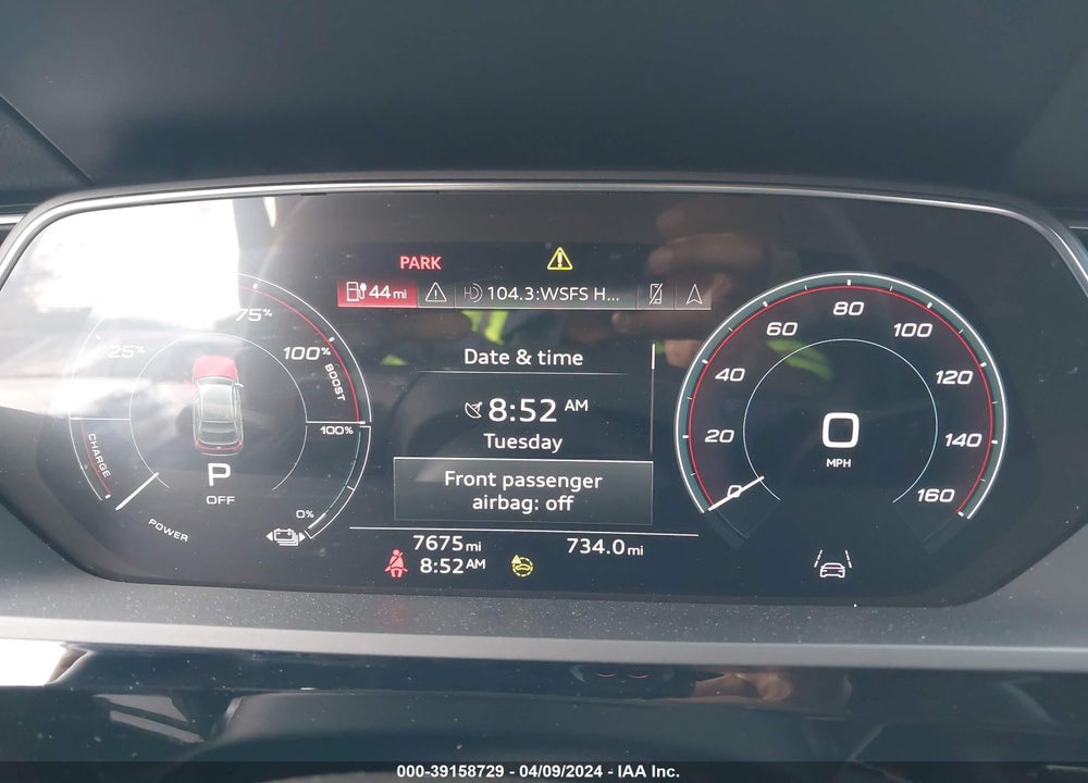 2023 AUDI E-TRON SPORTBACK PREMIUM PLUS S LINE QUATTRO VIN: WA12AAGE3PB024928