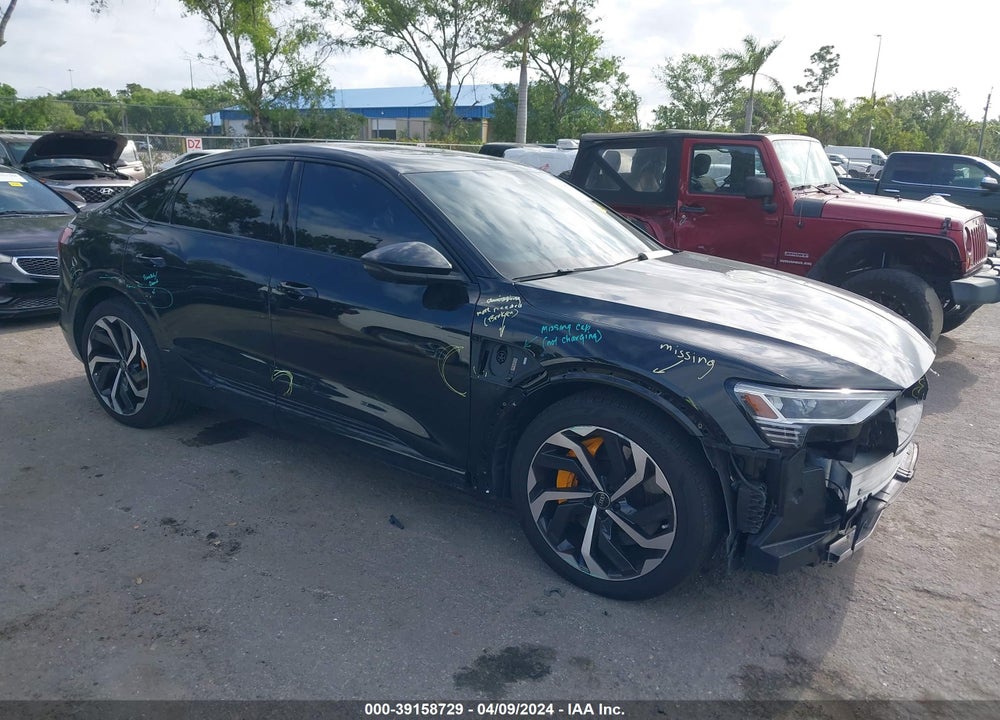 2023 AUDI E-TRON SPORTBACK PREMIUM PLUS S LINE QUATTRO VIN: WA12AAGE3PB024928