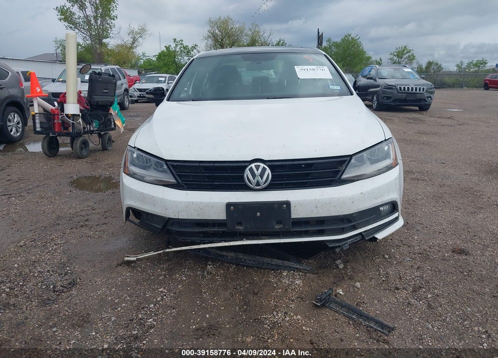 2018 VOLKSWAGEN JETTA 1.8T SE SPORT VIN: 3VWD17AJ7JM250720