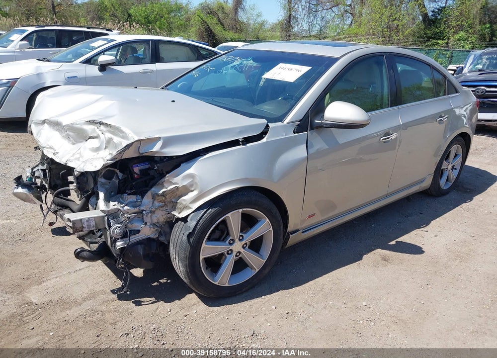 2014 CHEVROLET CRUZE 2LT AUTO VIN: 1G1PE5SB6E7247719
