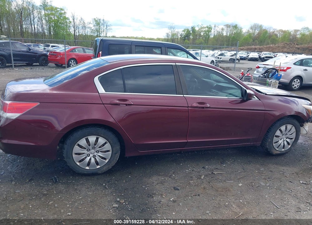 2012 HONDA ACCORD VIN: 1HGCP2F39CA036114