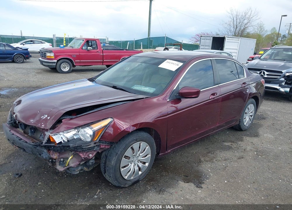 2012 HONDA ACCORD VIN: 1HGCP2F39CA036114
