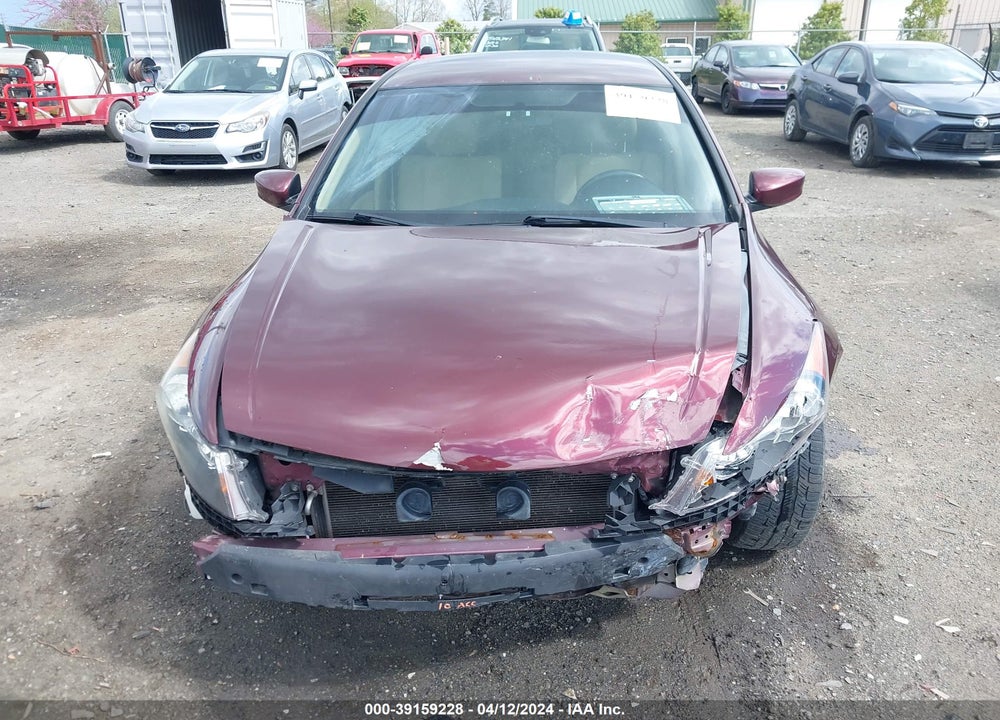 2012 HONDA ACCORD VIN: 1HGCP2F39CA036114