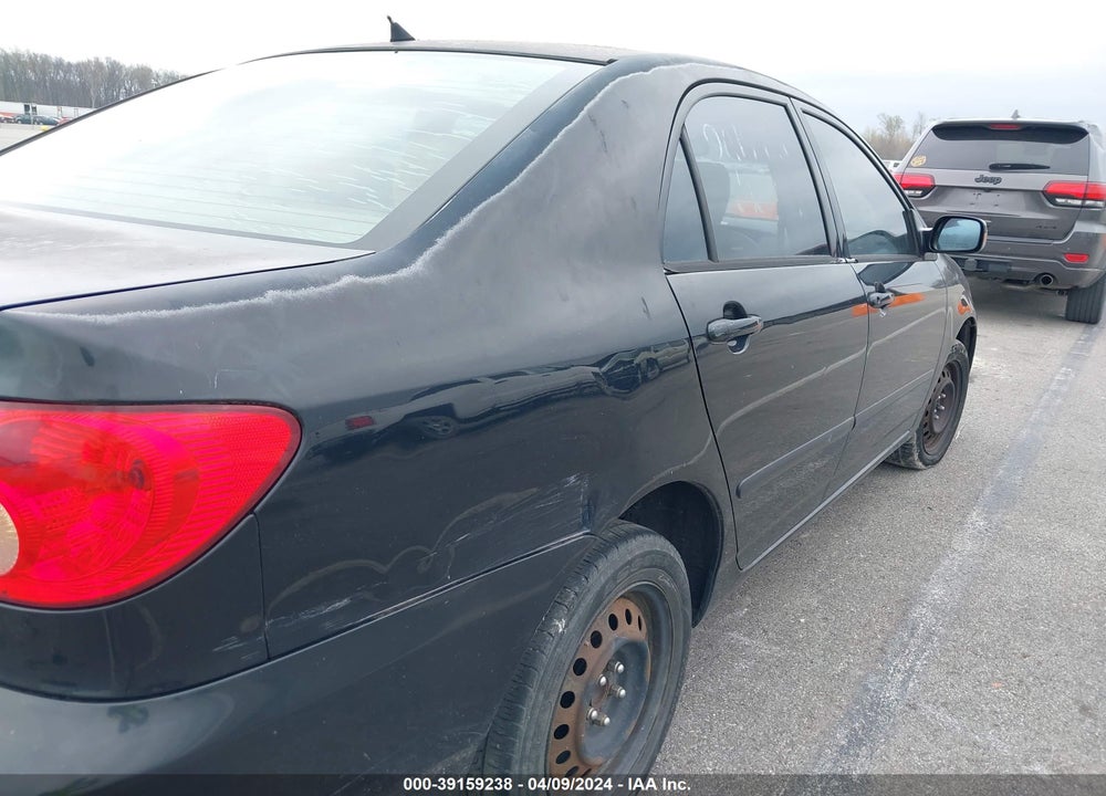 2006 TOYOTA COROLLA LE VIN: 2T1BR32EX6C620233