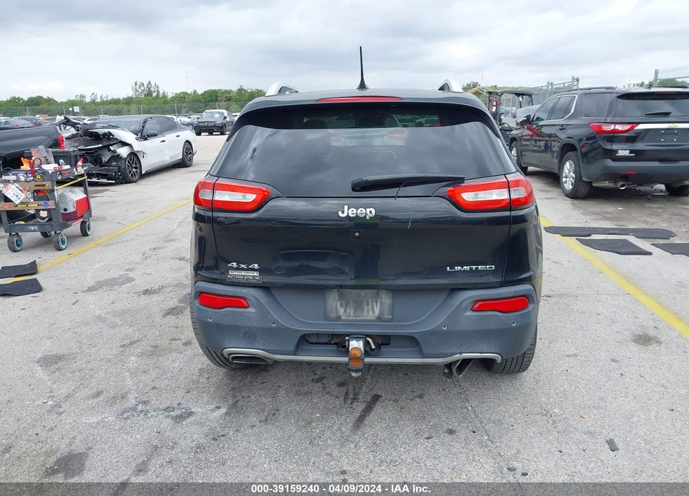 2015 JEEP CHEROKEE LIMITED VIN: 1C4PJMDS8FW592106