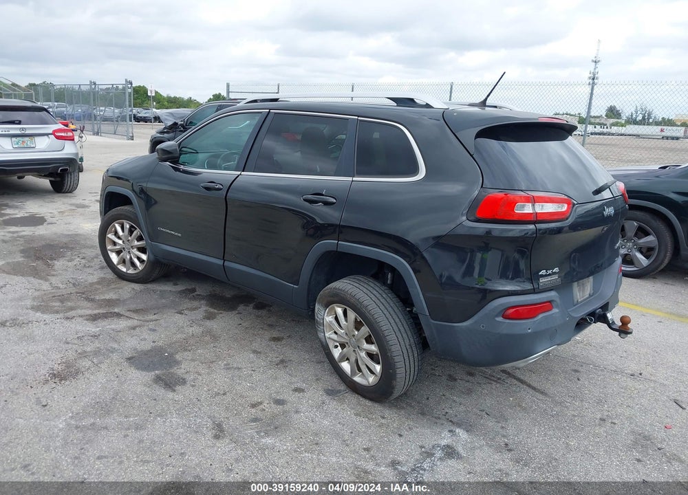 2015 JEEP CHEROKEE LIMITED VIN: 1C4PJMDS8FW592106