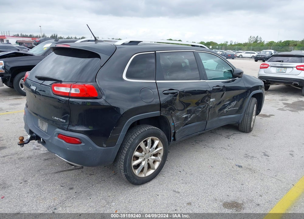2015 JEEP CHEROKEE LIMITED VIN: 1C4PJMDS8FW592106