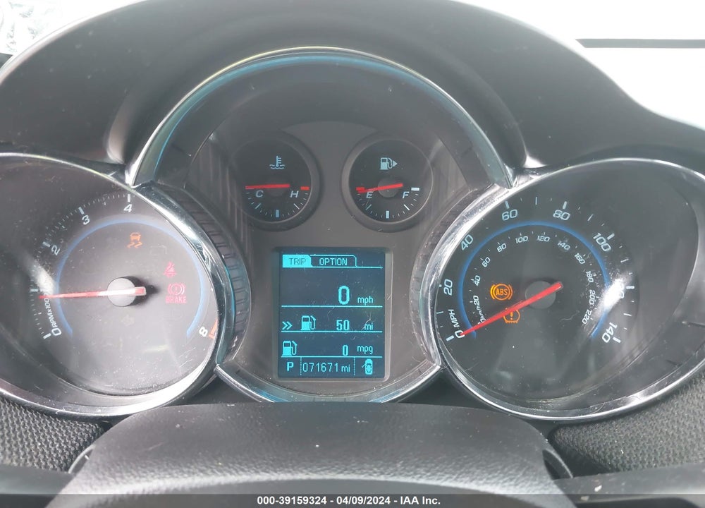 2014 CHEVROLET CRUZE 1LT AUTO VIN: 1G1PC5SB8E7287614