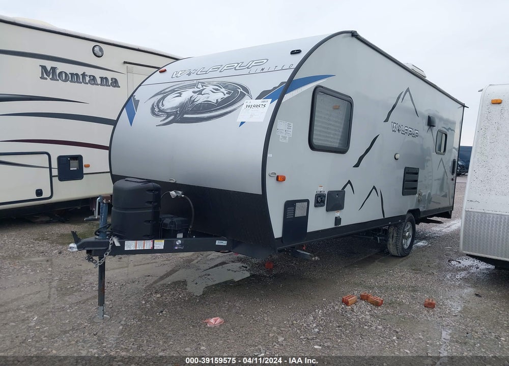 2020 CHEROKEE WOLF PUP TRAVEL TRA VIN: 5ZT2CKGC6LY004389