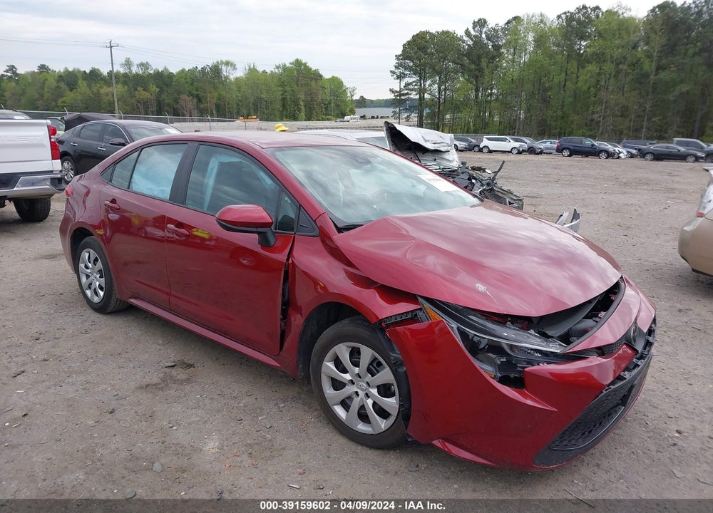 2022 TOYOTA COROLLA LE VIN: 5YFEPMAEXNP322970