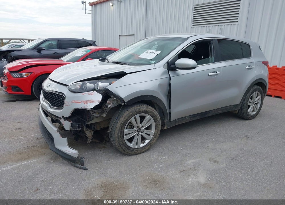 2019 KIA SPORTAGE LX VIN: KNDPM3AC7K7582105