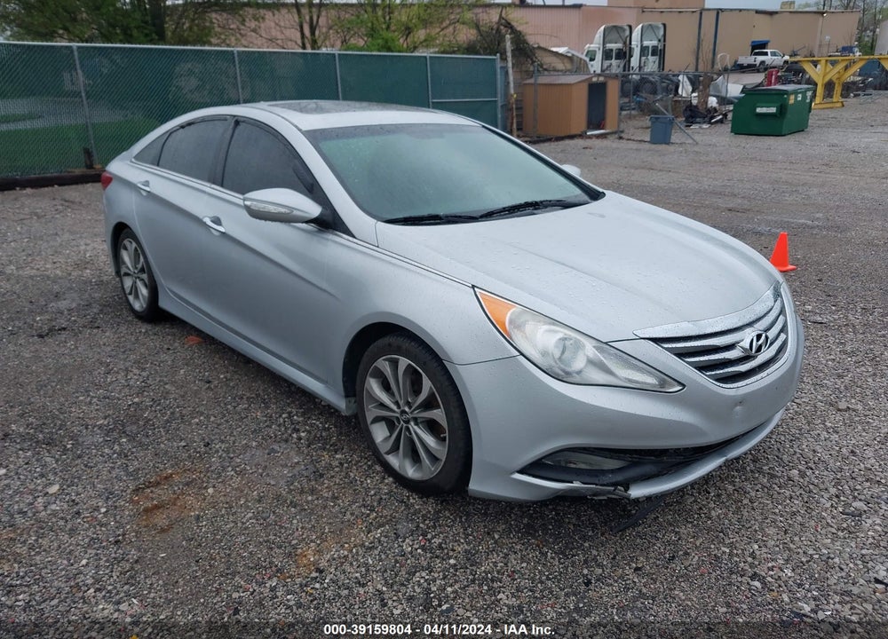2014 HYUNDAI SONATA SE VIN: 5NPEC4AC2EH882490