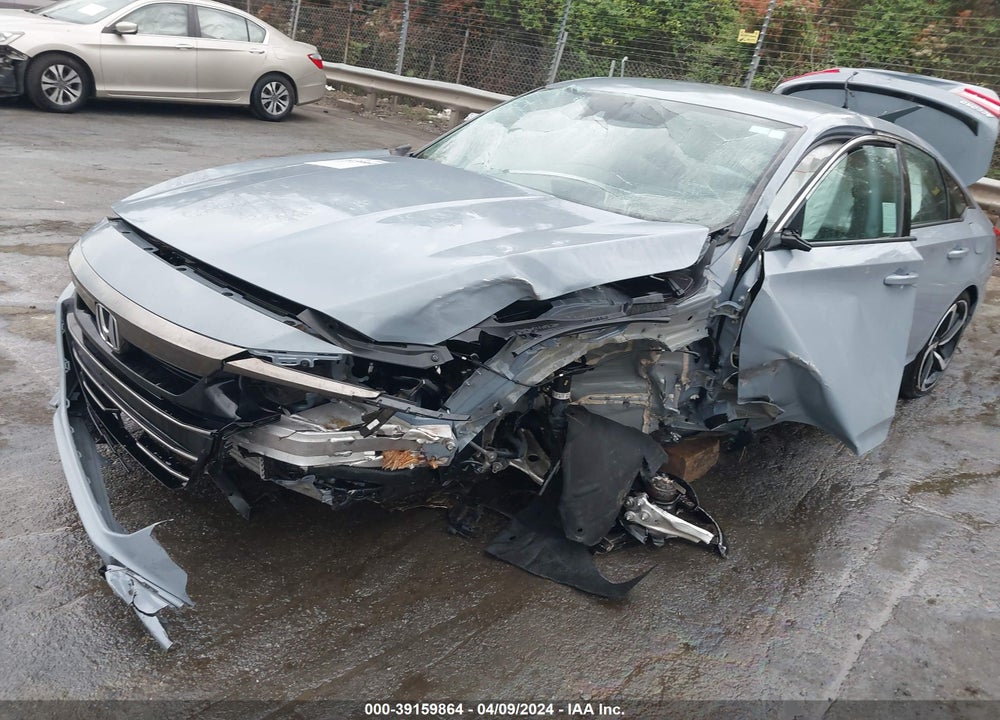 2022 HONDA ACCORD SPORT VIN: 1HGCV1F37NA107491