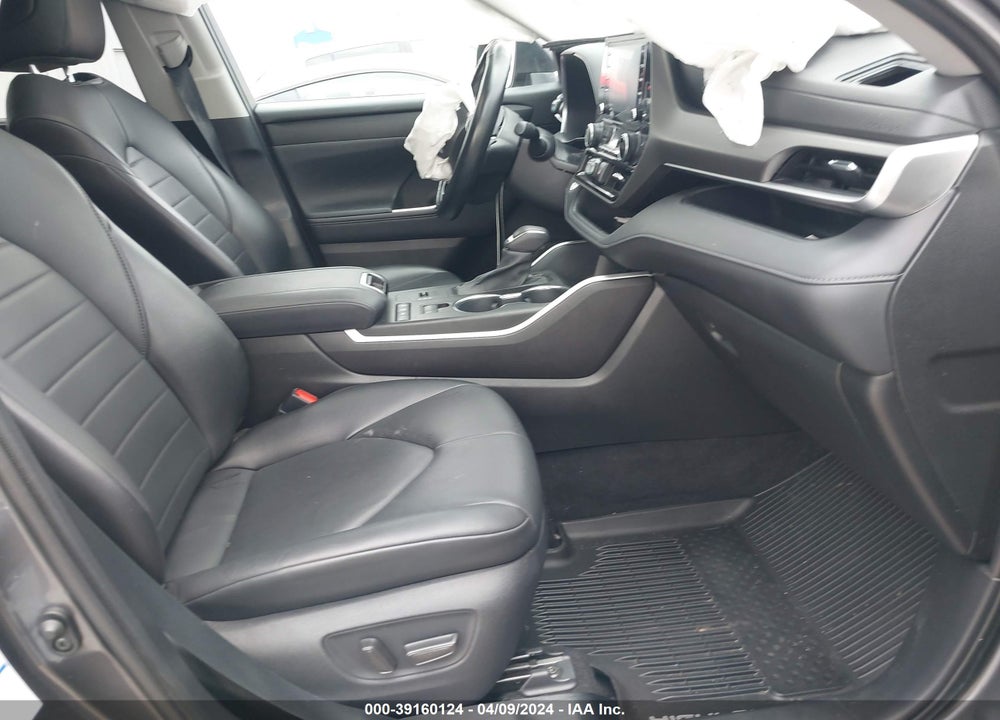 2021 TOYOTA HIGHLANDER HYBRID XLE VIN: 5TDHBRCH4MS025795