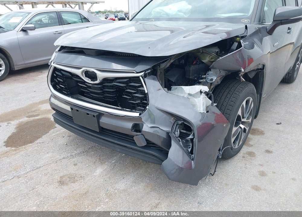 2021 TOYOTA HIGHLANDER HYBRID XLE VIN: 5TDHBRCH4MS025795