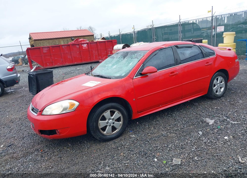 2010 CHEVROLET IMPALA VIN: 2G1WB5EN2A1134609