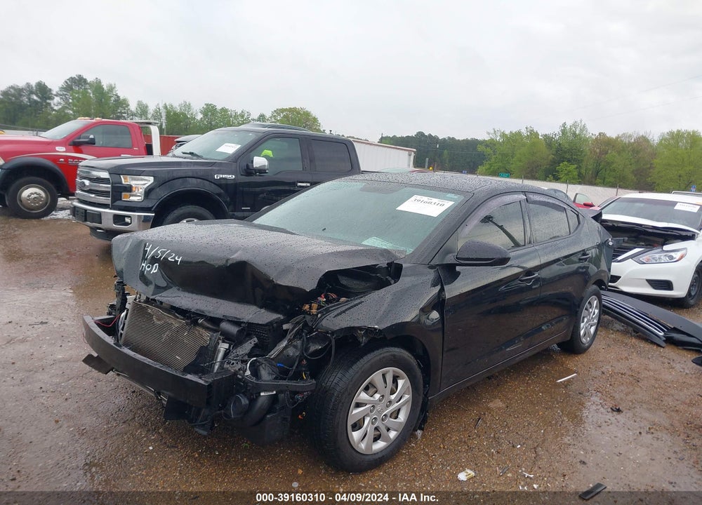 2018 HYUNDAI ELANTRA VIN: 5NPD74LF3JH353809