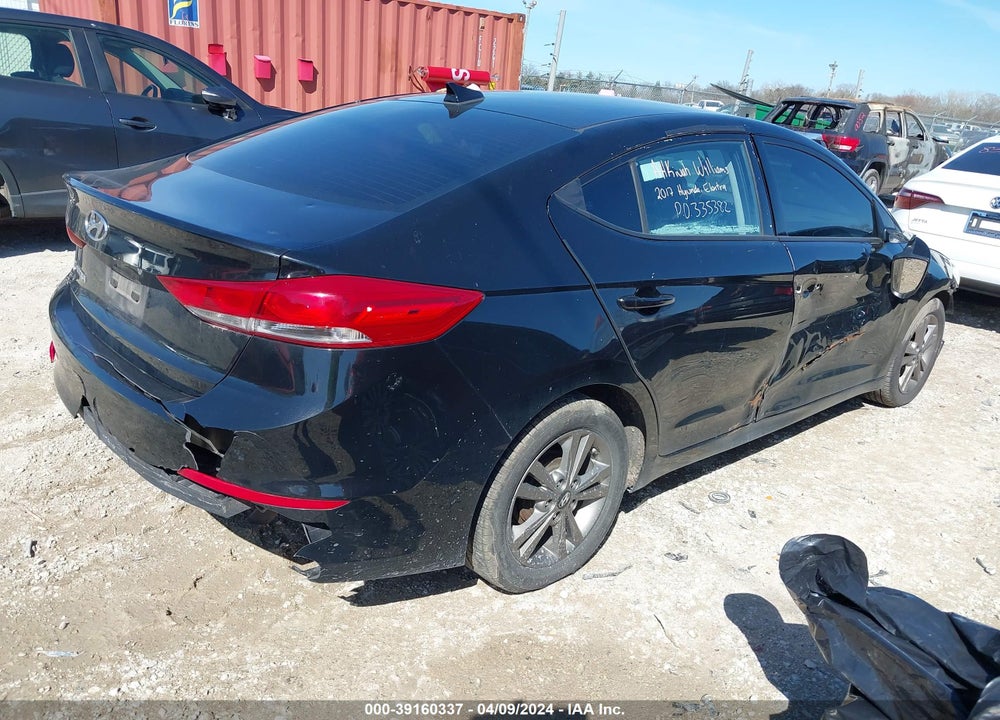 2017 HYUNDAI ELANTRA SE VIN: 5NPD84LF6HH132499