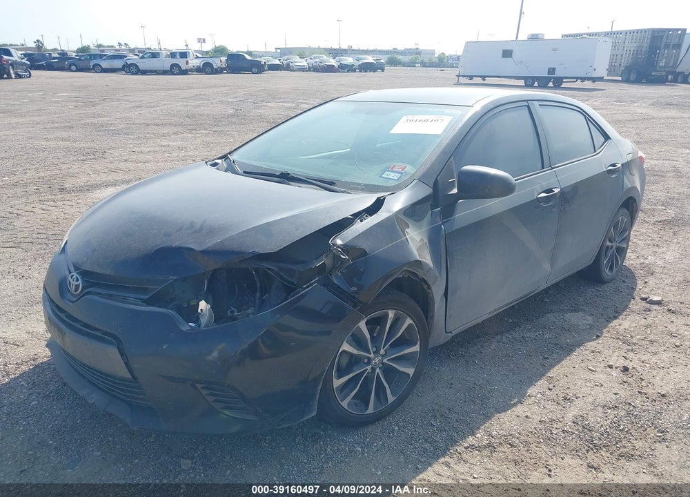 2016 TOYOTA COROLLA LE VIN: 5YFBURHE0GP545164