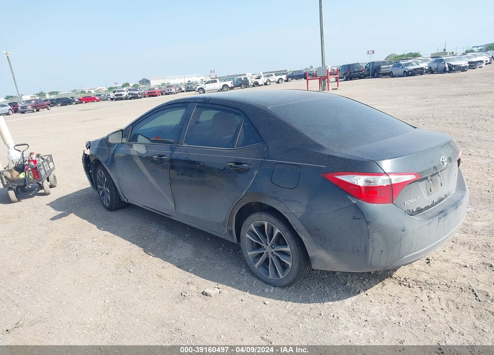 2016 TOYOTA COROLLA LE VIN: 5YFBURHE0GP545164