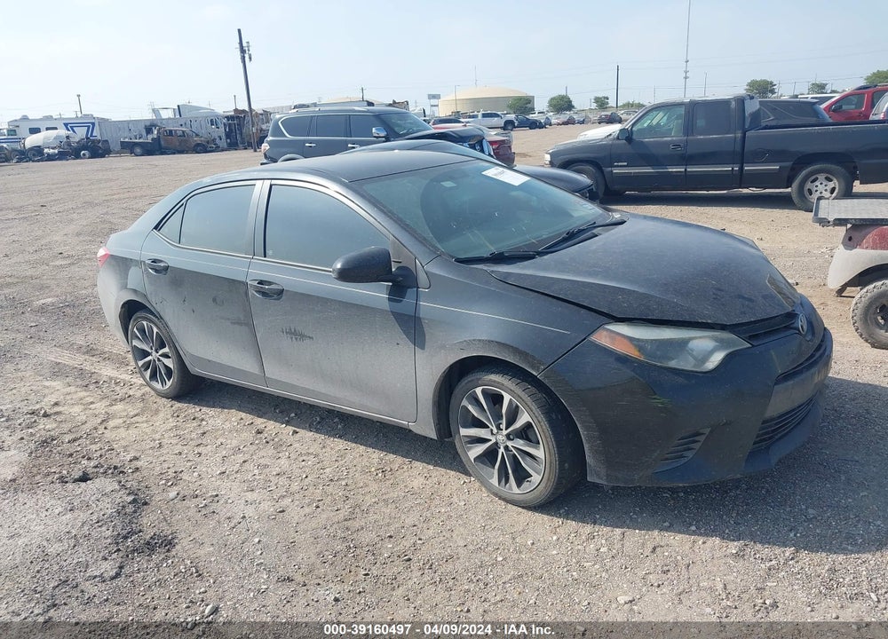 2016 TOYOTA COROLLA LE VIN: 5YFBURHE0GP545164