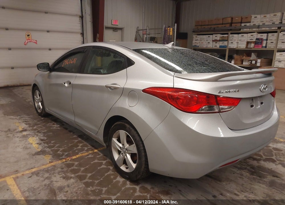 2013 HYUNDAI ELANTRA GLS VIN: 5NPDH4AE7DH208025