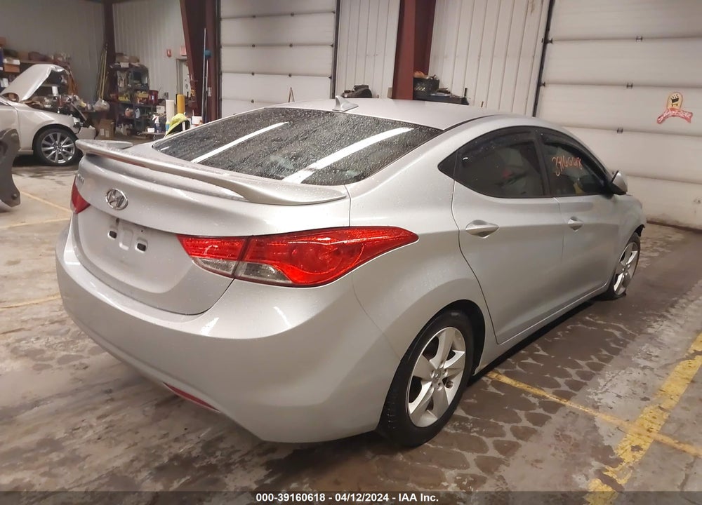 2013 HYUNDAI ELANTRA GLS VIN: 5NPDH4AE7DH208025
